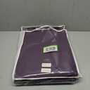 Majestic Giftware PVC Faux Leather Rectangle Tablecloths | (TCE13-54220) Purple Waterproof & Spill Proof Dining Table Cover | Decorative Washable Tablecloth for Home, Kitchen, Party (54X220)