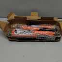 HORUSDY 4 Pack Heavy Duty Pipe Wrench Set, Adjustable 8" 10" 12" 14" Soft Grip Plumbing Wrench Set with Storage Bag