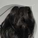 Men's 80s Short Black Mullet Wig, Disco Rocker Punk Synthetic Cosplay Halloween Wig