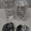 Blender Cups Replacement for Ninja, 24oz & 32oz Ninja Blender Cups with To-Go Lids Compatible with Ninja BN401, BL456, BL480, BL2012, BL2013, BL4501, BN751, BN801, SS101, SS151 (2 Pack)