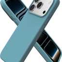 ORNARTO Compatible with iPhone 17 Pro Case 6.3", Slim Liquid Silicone 4 Layers Full Covered Soft Gel Rubber Shockproof Cover, Protective Phone Case for iPhone 17 Pro-Cactus