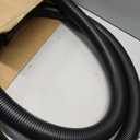 Frienda 10 ft Swimming Pool Replacement Hose - 1.5" Diameter Plastic Above Ground Hose Replacement Accessory for Home, Swimming Pool, Filter Pump, Saltwater Systems(Black)