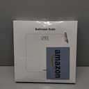 Vitafit Digital Bathroom Scale for Body Weight, Weighing Professional Since 2001, Clear LED Display and Step-On, 3*AAA Batteries Included, 400lb/182kg, Spray Silver Black