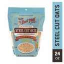 Bob's Red Mill Steel Cut Oats, 24oz (4 Pack)
, BB: 21 JUL 2026