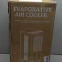 WICOLO Windowless Portable Air Conditioners Fan, Evaporative Air Cooler w/3 Modes & 3 Speeds, 12H Timer for Smart Auto-off, 2-Gal Tank for 20H Cooling,16FT Remote,No Hose Needed,46db Swamp Cooler