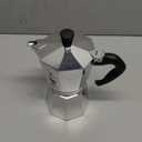 Bialetti Moka Express Iconic Italian Stovetop Espresso Maker (Natural Silver, 6 Cups)