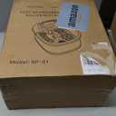 Foot Spa Bath Massager with Heat, Epsom Salt,Bubbles, Vibration and Red Light, Tub for Stress Relief,Foot Soaker, Christmas Gifts Birthday Gifts for Mom Dad Women Men Her Him (Black/White)