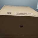 VECELO Bar Stools Set of 4, Counter Height Bar Stools, 26 inch Seat Barstools with Woven Back and Footrest for Kitchen Island Counter, Pink