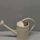 Watering Can for Indoor Plants, Flower Watering Can, Plastic Water Can for Plants with Sprinkler Head 68 oz, 1/2 Gallons (Ivory)