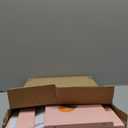 AMBIRD Wooden Step Stool, Two Step Stools Toddler 300 lbs Capacity with Safety Non-Slip Pads and Handles, Bamboo Step Stool for Bathroom, Kitchen Dual Height Step Stools for Kids (Pink) (13.2'' H)