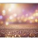 LYWYGG 7x5FT Rose Gold Backdrop Speckle Glitter Photoshoop Background (Will Not Glow) Bokeh Backdrops CP-623
