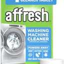 Affresh Washing Machine Cleaner, Helps Power Away Odor Causing Bacteria & Grime Deep Inside Pump, Valve & Hoses, 5 Time Release Tablets, 5 Month Supply
