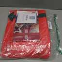 ZOBER 9 Ft Large Christmas Tree Storage Bag - Fits 9 Ft Artificial Trees - Plastic, Waterproof Christmas Tree Bag For Storage Box For Xmas - Strong, Durable Handles - Label Card Slot - Red