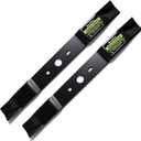BeadChica Lawn Mower Blade for Greenworks 20inch and 21inch Mowers 25022, 25112,Mower Blade Replacement Parts (2 Pack)