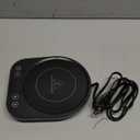 PUSEE Candle Mug Warmer Electric, Auto On/Off Gravity-Induction Coffee Warmer with 9 Temp Settings, 1-9 Timer Candle Melter, Beverage Warmer for Home & Office (Black)