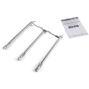 DELSbbq 69787 Grill Burner Tubes for Weber Spirit 300 Series and Spirit II 300 Series, Spirit E310 E320 E330 S310 S320 S330 SP330 Gas Grills with Up Front Controls, Stainless Steel 304, 18 Inch