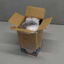 Electric Herb Grinder 200W Powerful Fast Grinding for Dry Spices Flower Buds with Brush, Easy On/Off One-Touch Push Button Powder Grinder Perfect For Herbs, Spices, Nuts, Grains and Coffee Beans