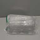 12 PCS Plastic Drain Shelf for 1/3 Size Food Pan Clear Plastic Grate Acrylic Food Drain Trays Plastic Drain Pan for Food Fruit Vegetables Kitchen Restaurant Hotel