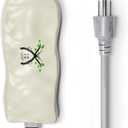 Bird Bath Heater for Outdoors in Winter, Birdbaths Deicer with Thermostatically Controlled, Made of Heavy Duty Premium Cast Aluminum, Perfect for Patio Yard and Lawn Cream