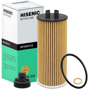 Oil Filter Fits for BMW 220i i8 X1 X2, MINI Cooper Cooper Clubman Cooper Countryman HU6015Z | Refer No. 11428575210 11428570590