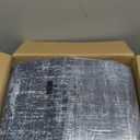 AMADA HOMEFURNISHING 8x10 Area Rugs for Living Room, Modern Washable Rug with Non-Slip Backing & Low Pile, Large Rug with Abstract Pattern for Bedroom, Dinning Room,Home Office, Dark Blue