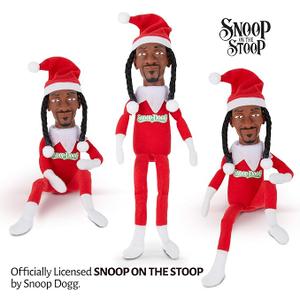 Snoop Dogg Snoop on a Stoop Christmas Elf Doll