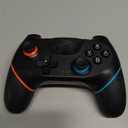 ASTARRY Switch Controller Wireless Switch Pro Controller Compatible with Switch/Switch 2/Lite/OLED Programmable Remote Gamepad Joystick with Wake-up and TurboUpgraded Version (Red and blue)