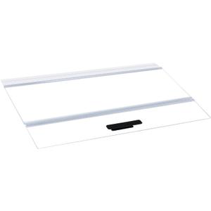 22.68x16.93 x 0.16 in 2 PCS Aquarium Lid Glass Canopy, Clear Tempered Glass Aquarium Fish Tank Hoods, Set for 70/75/90/110 Gallon Aquarium Fish Tank