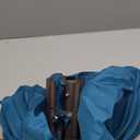 JEAREY 10FT Outdoor Patio Umbrella Outdoor Table Umbrella with Push Button Tilt and Crank, Market Umbrella 8 Sturdy Ribs UV Protection Waterproof for Pool, Garden (Lake Blue)