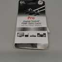 GE 87618 6-Feet Digital Optical Cable with Toslink Plugs, Black