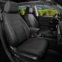 Custom Seat Covers for Honda CRV Faux Leather 2023-2026 Black