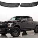 Windshield Wiper Cowl Cover Panel Compatible with 2015-2020 Ford F150Left & Right Front Windshield Wiper Cowl Grille Insert Panel, Without Nozzles Hoses Replacement for FL3Z15022A69B