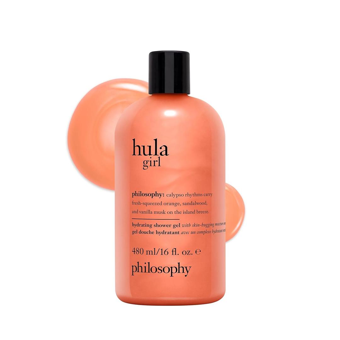 philosophy scent-sational hydrating bath & shower gels - efficiently cleanses, soothes & comforts dry skin - vegan & cruelty free formula