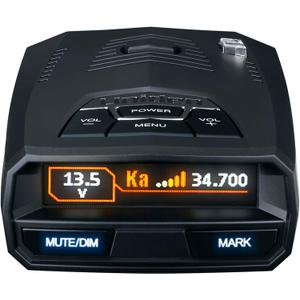 Uniden R4W (new Model) Extreme Long-Range Laser/Radar Detector, Record Shattering Performance, 360 Awareness, Built-in GPS, Wi-Fi, Bluetooth, Voice Alerts, Red Light & Speed Cameras, R/TACH App