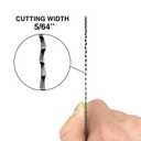 5-1/2 Inch Carbon Steel Circular Saw Blade for Wood, Plywood, Laminate, Drywall, Plastic  130T Wood Cutting Disc with 3/8 Inch Arbor from GRAFF