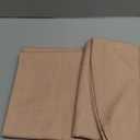 ISAENNE Pink Tablecloth for Round Tables,Linen Table Cloth Solid Color Plain Simplicity,Heavy Durable Table Cover for Dining Kitchen Decor Party Banquet, Diameter 55"