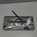 Adjustable Height Hair Tool Organizer Holder - Adhesive Wall Mounted for Blow Dryer, Curling Iron, Straightener - Multi-Position Bathroom Storage (Black)