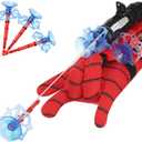 Spider Web Shooters for Kids,Adjustable Wrist Launcher Slinging Toy, Imaginative Role-Play Costume Accessory for Boys & Girls