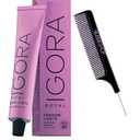 Comb + Schwarzkapf IGORA ROYAL (L-89 Red Violet) FASHION LIGHTS 2025-2026 Version (w/Sleek Comb) Permanent Cream Highlight Hair Color Dye L89