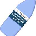 Small Ironing Board Cover and Pad 12.5x30, Silicone Coated Scorch Resistant Pure Cotton, Small Iron Board Cover with Padding, Tabletop Mini Ironing Board Cover and Pad, Drawstring Blue