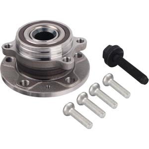 MACEL 513253 Wheel Bearing Hub Assembly Fit for Audi A3 Quattro Q3 TT 12-18 VW Beetle 09-17 CC 07-16 Eos 10-14 Golf 12-13 Golf R 10-14 GTI 05-18 Jetta Passat 08 R32 Rabbit Tiguan w/ABS