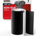 X-Protector Non Slip Pad - 1 Black Roll, 37 x 4 - Premium Silicone Feet to Keep Furniture from Sliding - Non Slip Floor Protectors for Furniture and Appliances - Forget About Sliding Objects