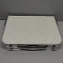 Folding Picnic Table, Small Camping Table with Adjustable Heights, Portable Lightweight Aluminum Side Table for Office, Beach, Garden, Travel (23.6" x 15.8" x 24" Aluminum)