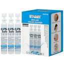 Sterile Saline Solution, 20-Pack Skin and Wound Cleanser, 0.9% Sodium Chloride Wound Wash & Nasal Rinse