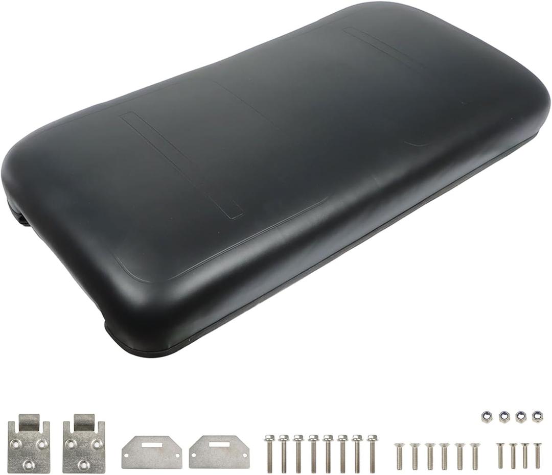 GXYWADY Black Golf Cart Front Seat Bottom Cushion Replacement for EZGO Medalist TXT 1994-2013