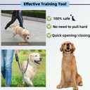 Safiman Prong Training Collar for Dogs, Adjustable Dog Pinch Collar with Quick Release Buckle, No Pull Collar for Small Medium Large Dogs, Extra Link and Caps (XL(23-26"" Neck, 4.0mm)), argent