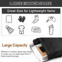 Drawstring Backpack 20Pcs Drawstring Bags, Draw String Back Bag Drawstring Bags Bulk for Sports, Gym, Travel, Swimming, Beach (Black)