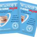 OCuSOFT Lid Scrub PLUS 35 - Pre-Moistened Leave-On Eyelid Wipes for Moderate to Severe Conditions - Moisturizing Eyelid Cleanser for Maximum Relief - 35 Count