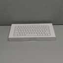 Wireless Keyboard for Mac, Bluetooth/2.4G USB Dual-Channel Connection, Multi Device, Mini Size, Rechargeable Bluetooth Keyboard for Mac Compatible with iMac, iPad, iPhone, MacBook Air/Pro, White