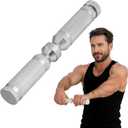 LIZAAL Forearm Strengthener, Adjustable All-Metal Grip Strength Trainer, Forearm Exerciser & Wrist Roller, Portable Forearm Strength Trainer for Hand, Wrist & Forearm Workout